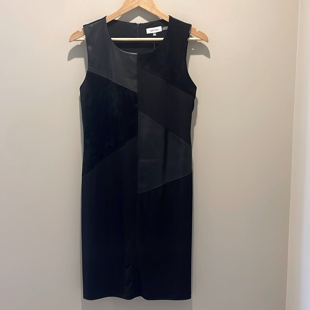 CALVIN KLEIN - Patch Work Shift Dress